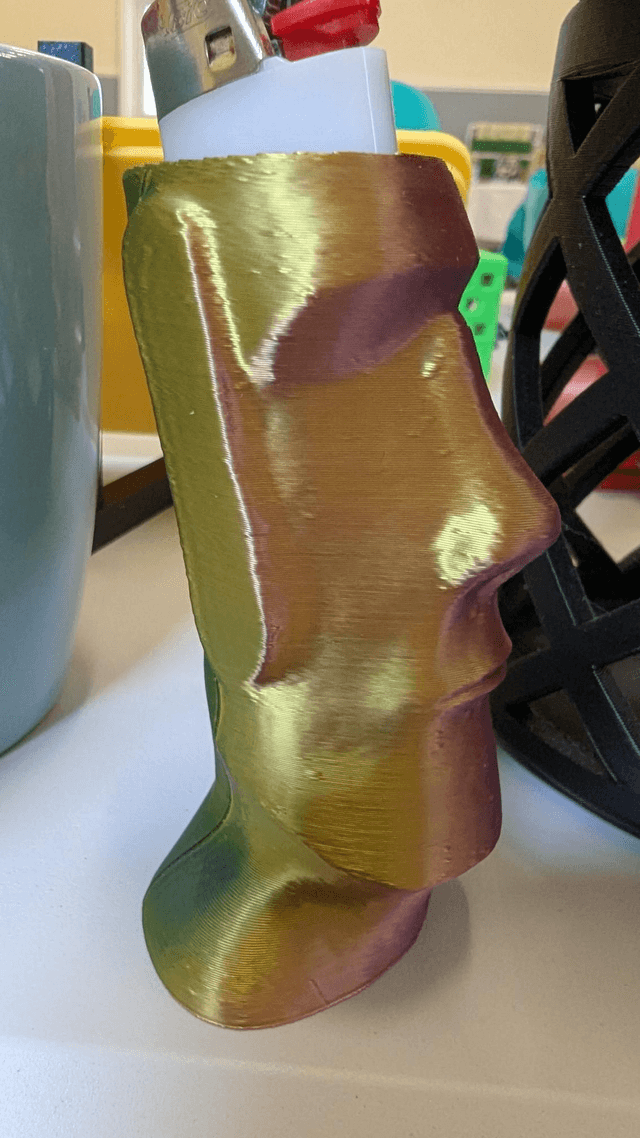Moai Statue BIC Lighter sleeve